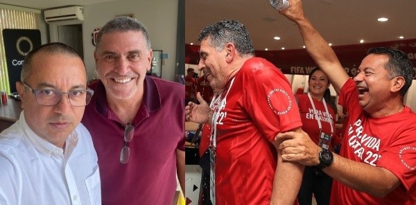 Luis Fernando Suárez con la Selección de Costa Rica / Foto: FCF