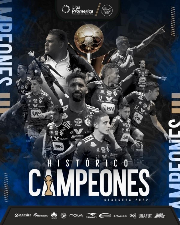 Cartaginés defenderá el título de campeón en este nuevo torneo (Unafut)