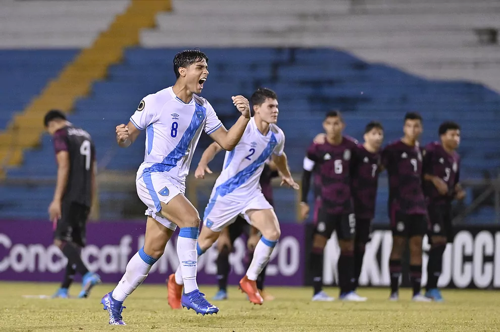 México quedó afuera ante Guatemala en el Premundial Sub-20 de Concacaf