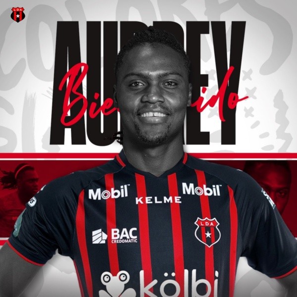 Aubre David es nuevo jugador de Alajuelense.