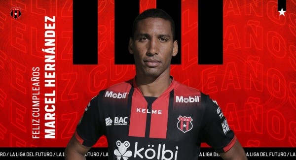 Marcel Hernández volvería a ser cedido por Alajuelense.