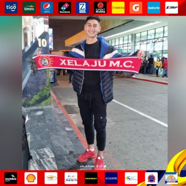 Nehuen García ya está en Guatemala y es jugador de Xelajú.