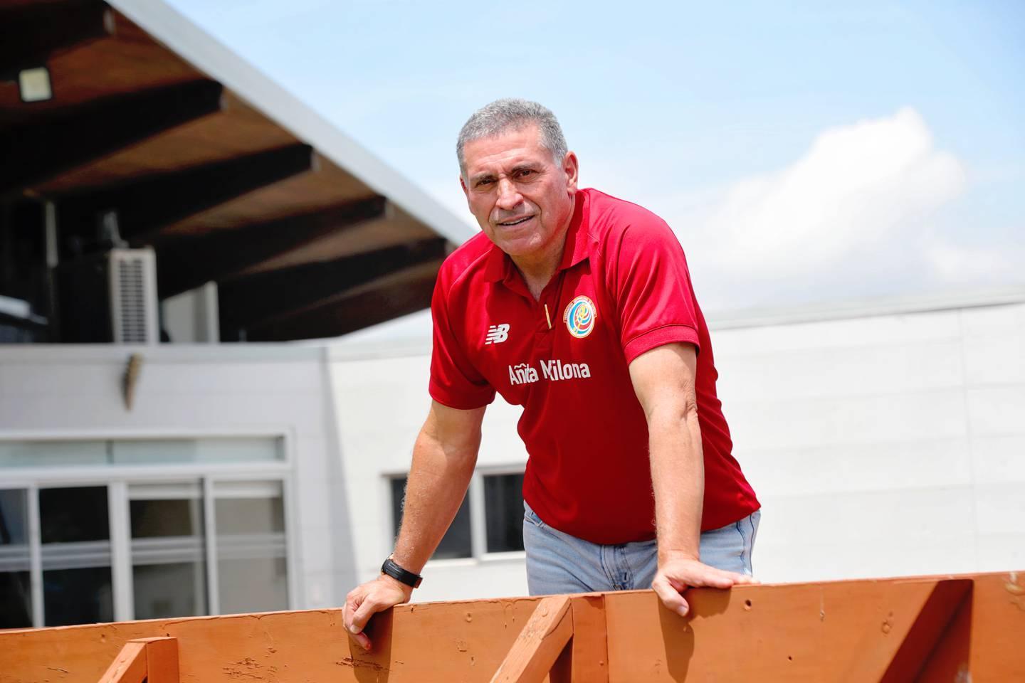 Luis Fernando Suárez con la Selección de Costa Rica