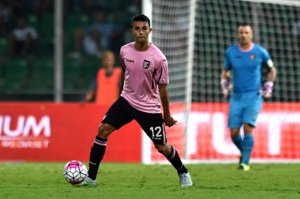 Pipo en su primera temporada en Palermo.