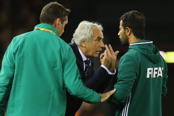 Vahid Halilhodžić dirigiendo a la Selección de Marruecos / Getty