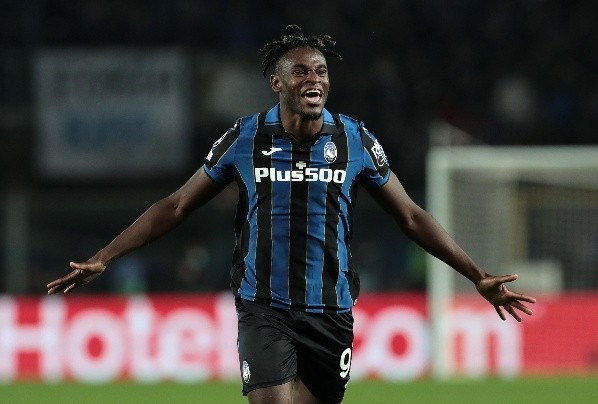 Duván Zapata con Atalanta (Getty)