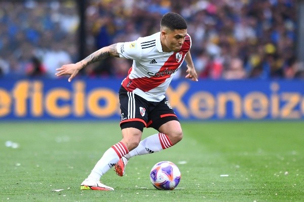 Juan Fernando Quintero con River Plate (Getty)