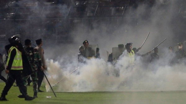 Violencia en el fútbol de Indonesia / Getty