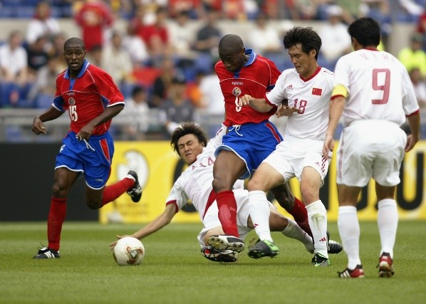 La Selección de Costa Rica enfrentó a la de China en el Mundial de Corea y Japón 2022 (Foto: Getty)