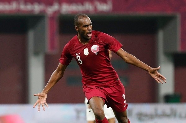 Abdelkarim Hassan con la Selección de Qatar / Getty