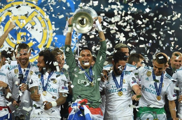 Keylor Navas ganador de tres Champions League con el Real Madrid / Getty