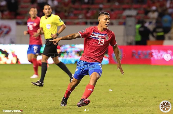 Orlando Galo jugador de la Selección de Costa Rica