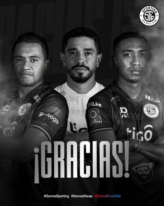 Así anunció el Sportng la salida de Rojas a inicios del presente mes (Sporting FC)