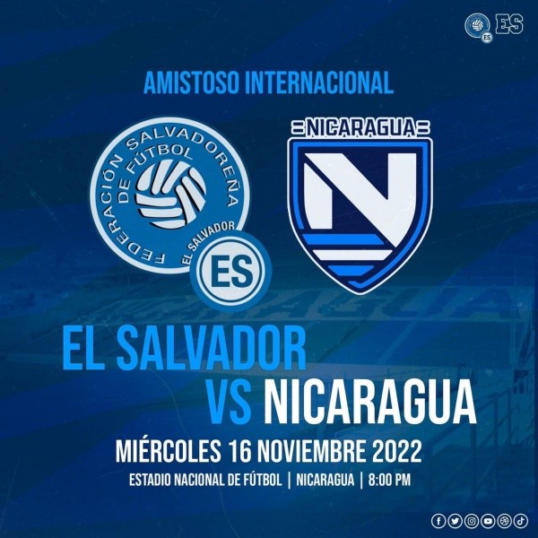 El Salvador vs Nicaragua / Amistoso
