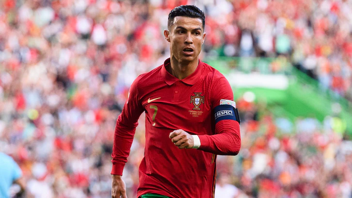 Cristiano Ronaldo con la Selección de Portugal