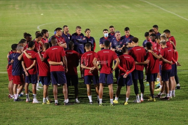Selección de Costa Rica concentrada en la previa de Qatar 2022
