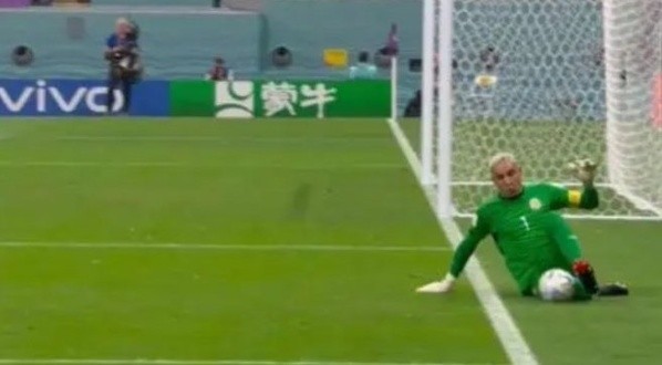 Imágenes de la polémica jugada (Captura de transmisión)