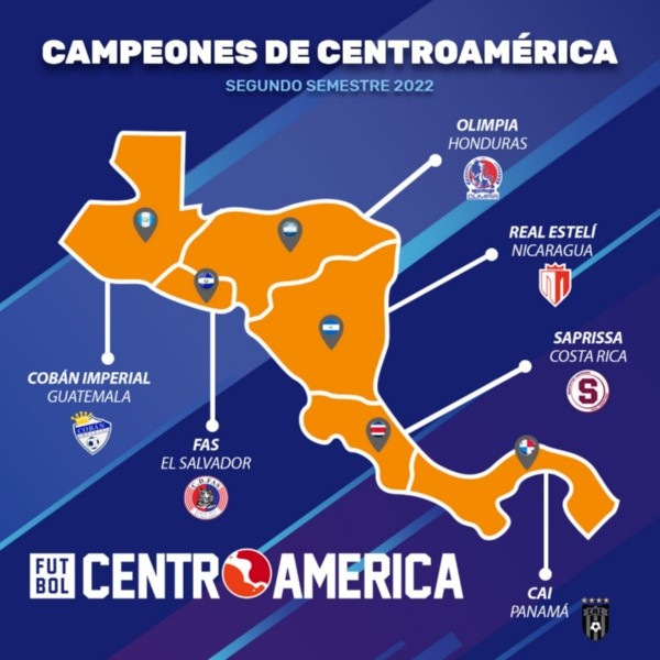 Campeones de Centroamérica (Diseño: Camilo Hernández)