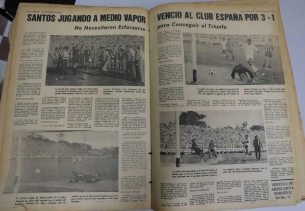 La crónica de Diario La Prensa sobre el Santos 3-1 Real España (Foto: La Prensa)