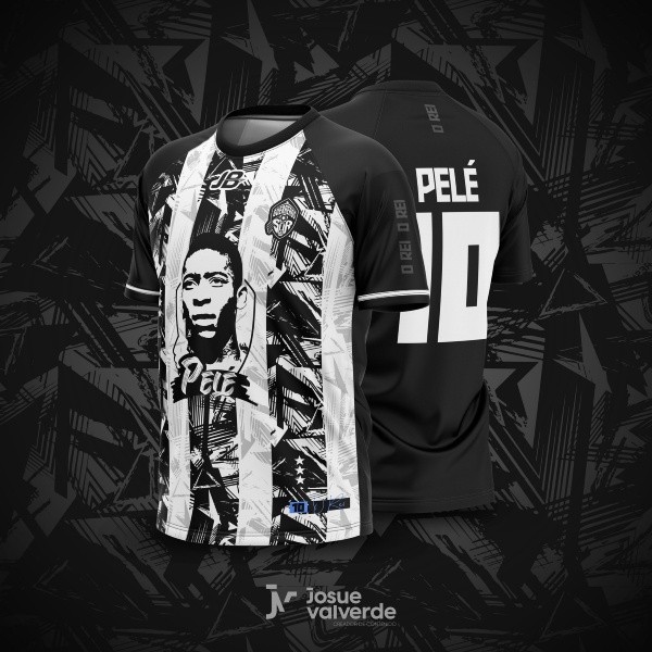 La camiseta especial del Pérez Zeledón en honor a Pelé