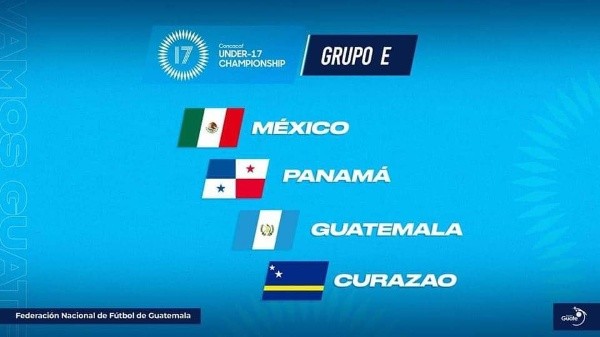 Grupo E del Premundial de Concacaf Sub-17