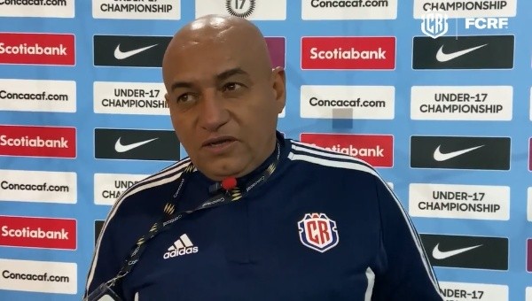 Erick Rodríguez, entrenador de la Selección de Costa Rica / FCRF