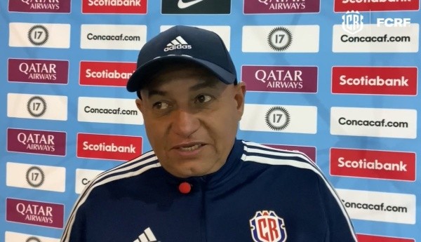 Erick Rodríguez entrenador de la Selección Costa Rica Sub-17