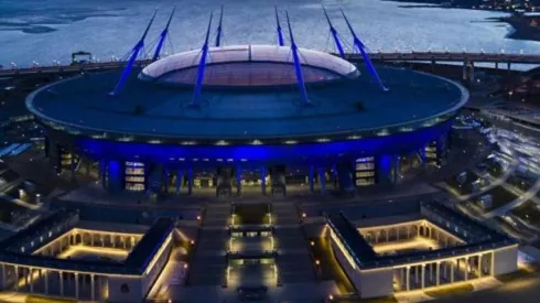Estadio Krestovski, sede de una de las semifinales de Rusia 2018