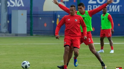 Blas Pérez trabajó intensamente en la defición durante la estadía en Saransk