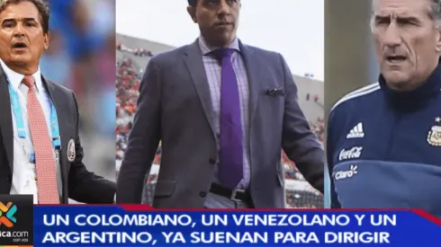 Pinto, Farías y Bauza serían los primeros candidatos a la Sele