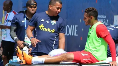 Díaz sufrió una lesión muscular en la previa al partido contra Túnez en Rusia 2018