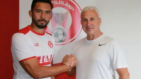 El "Bebote" se unió a la pretemporada del club kosovar y buscará su lugar en la alineación