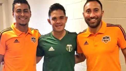 Flores participa en la MLS junto a sus compatriotas Darwin Ceren y Arturo Álvarez (Houston Dynamo)