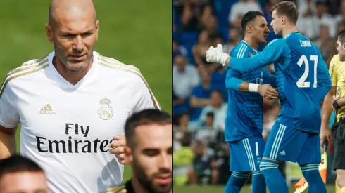 Keylor contra Lunin, entre los "castings" de Zidane