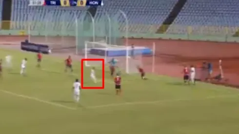 Con gol de Brayan Moya, Honduras se puso a ganar por 1-0 contra Trinidad & Tobago